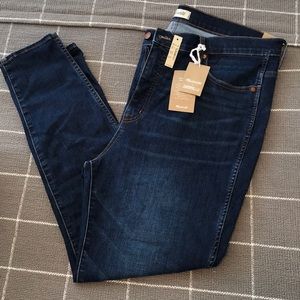 Madewell high rise skinny jeans W34
